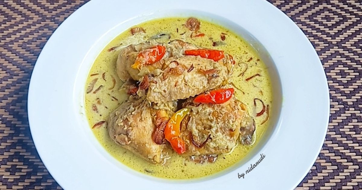 Opor Ayam Bakar khas Jepara