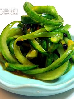 涼拌百香果瓠瓜皮(無油、少鹽) 的食譜成品照片