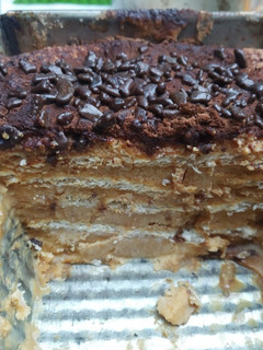Una foto de Torta de galletitas de #PaulayPedro