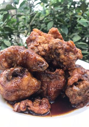 Foto resep Korean Butter Honey Chicken (Ayam Goreng Madu Korea) 🇰🇷