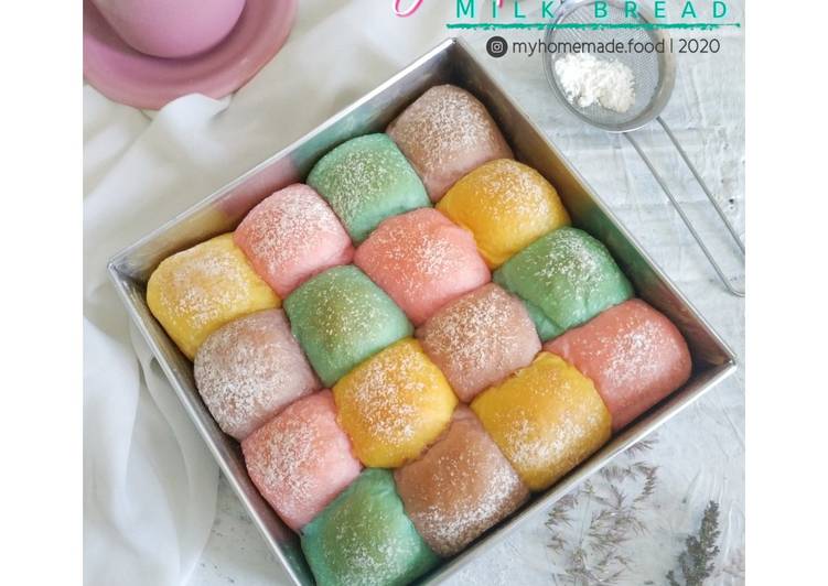 Resep Japanese Milk Bread (Eggless) Anti Gagal