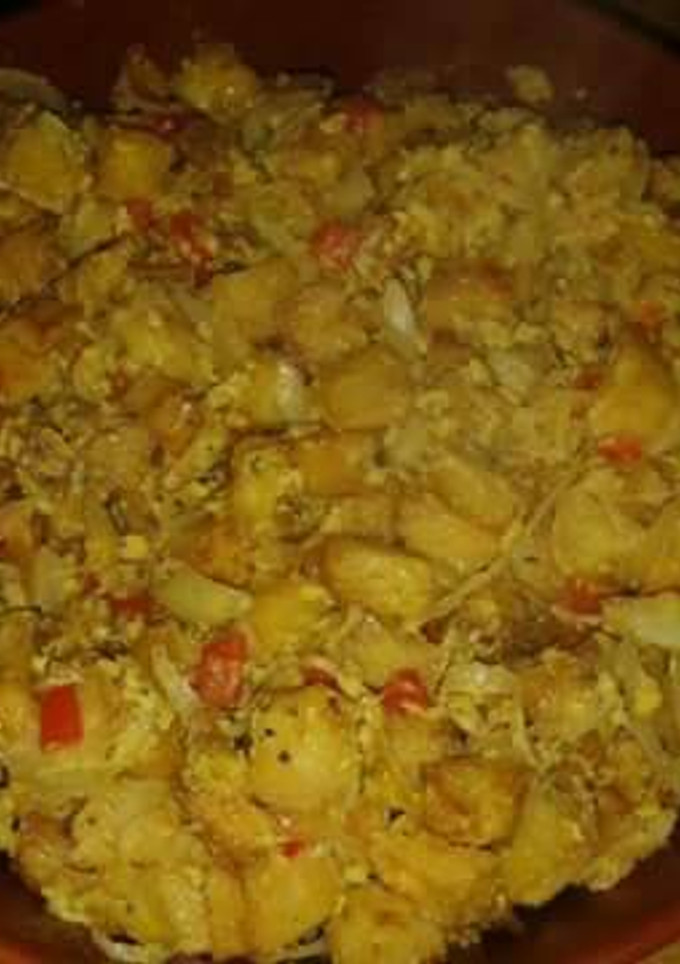 Una foto de Revuelto de papas