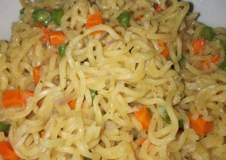 Simple Way to Make Perfect Vegetable Indomie