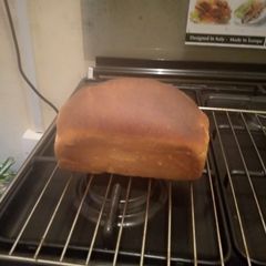 A picture of Simple homemade white bread.