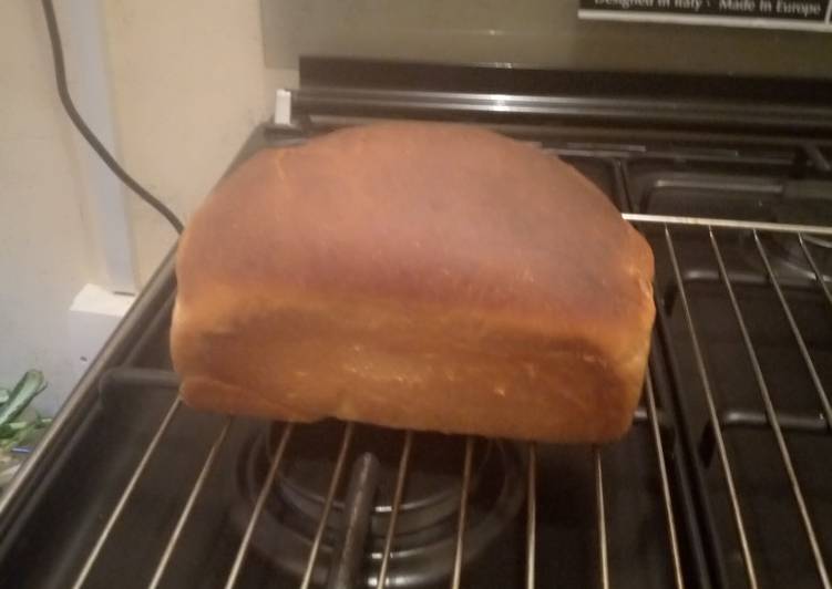 Simple homemade white bread