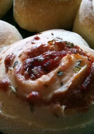 Una foto de Pancitos rellenos