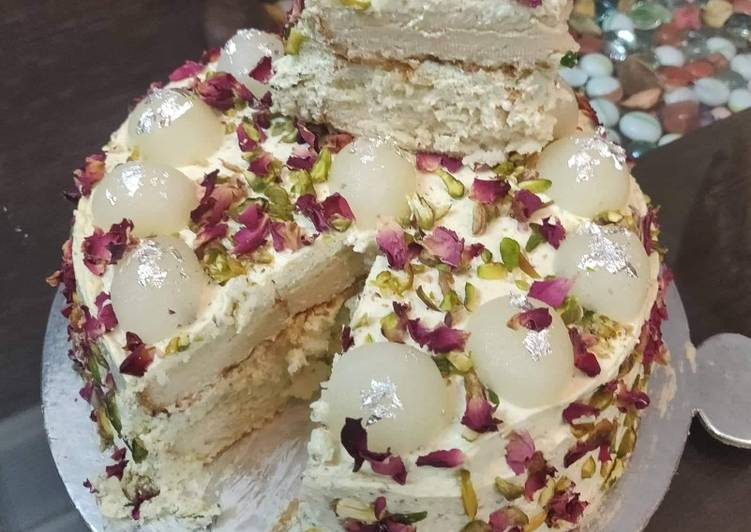 Rasmalai Cake