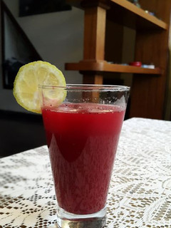 Una foto de Licuado de zanahoria y remolacha