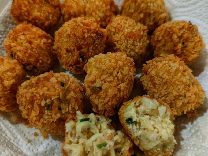 Resep Snack Bola Tahu Udang Mie yang Lezat