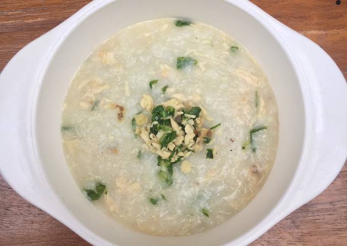 Resep Bubur Chicken Hainan Mpasi 8 M+, Lezat Sekali