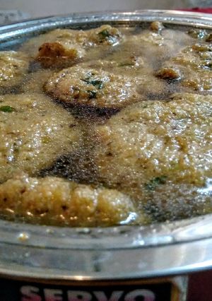 A picture of Rajasthani Kanji Vada.