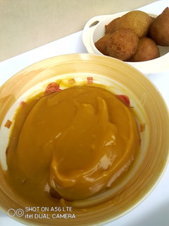 A picture of Chocolate Custard.