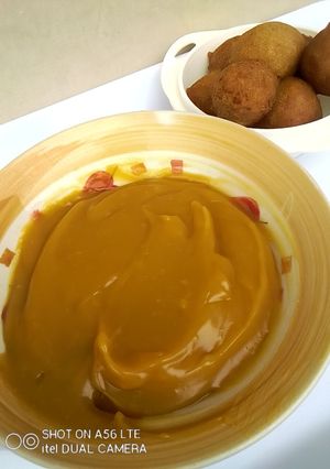 A picture of Chocolate Custard.