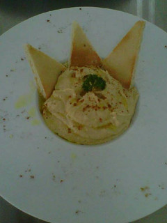 Una foto de Hummus de Garbanzos