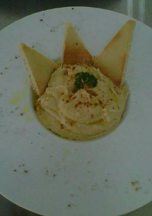 Una foto de Hummus de Garbanzos