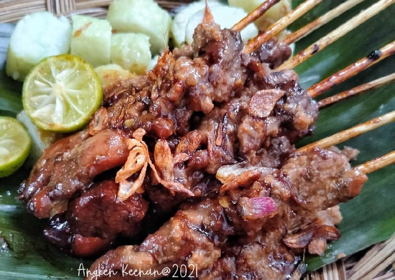 Sate Ayam Bumbu Kacang Simpel maknyus