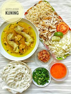 Foto resep Soto ayam kuah kuning
