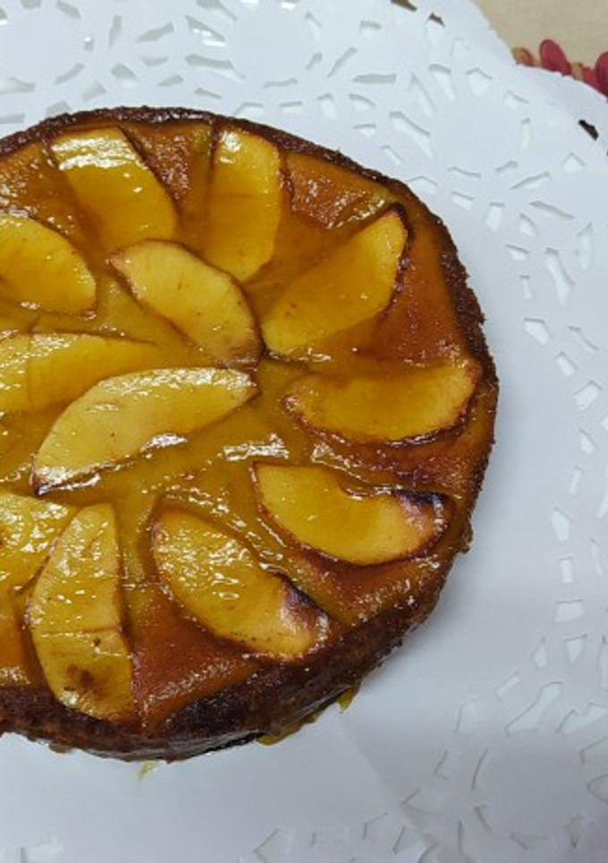 Una foto de Tarta de manzana y queso. Thermomix