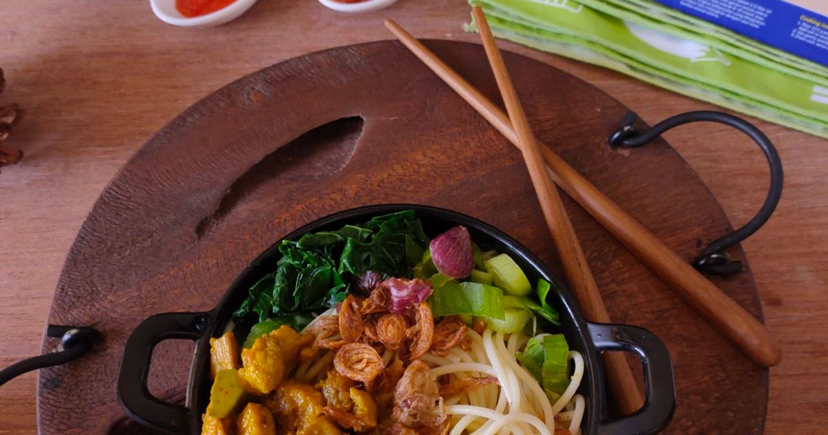 Spaghetti Mie Ayam
