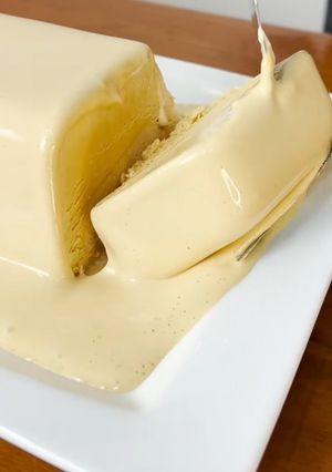 Una foto de Rico helado con 2 ingredientes
