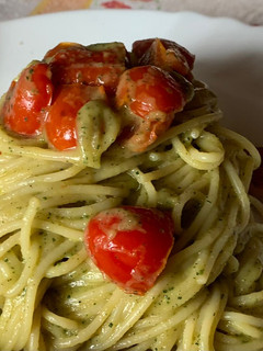 Foto di Spaghetti cremosi alle zucchine