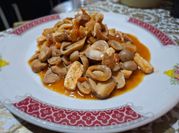 Gambar tumis jamur kancing tahu