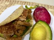 Una foto de fajitas tex-mex