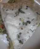 Cena saludable: lasaña de Avena, queso, brócoli, SIN HORNO