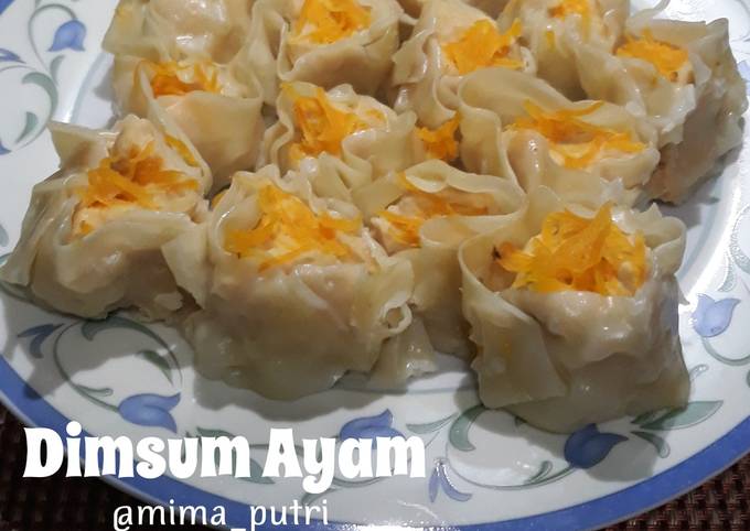 Resep Dim Sum Ayam Oleh Putrie Cookpad