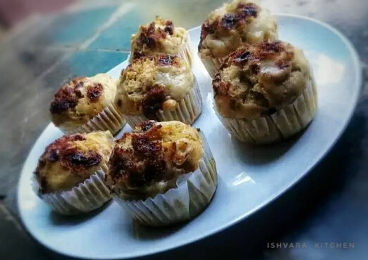 Langkah Mudah untuk Menyiapkan Muffin pisang kukus, Bisa Manjain Lidah