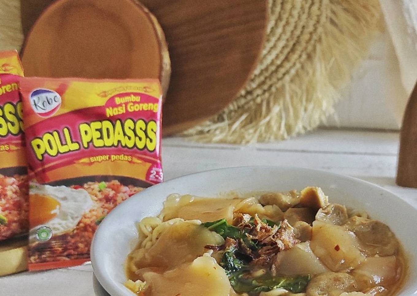 Resep 132. Seblak Poll Pedas, Menggugah Selera