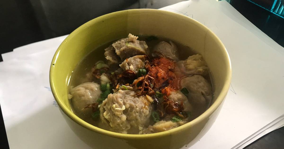 Resep Bakso Urat Rumahan Oleh Cassia Ika Nurjanah Cookpad