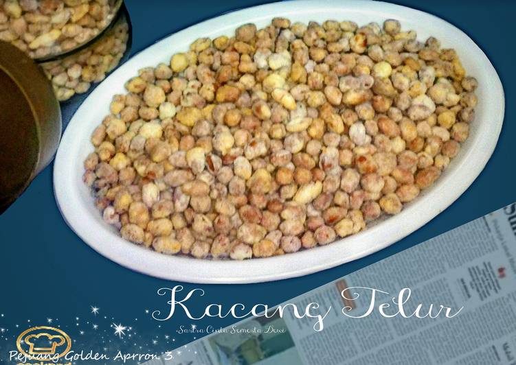 Bagaimana mengolah Kacang Telur Anti Gagal