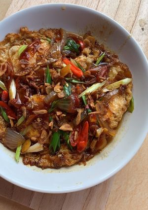 Foto resep Mata sapi kecap