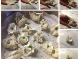 Syumai di seppia al vapore