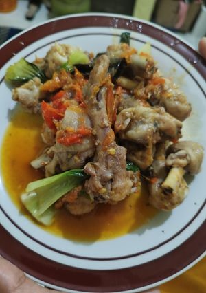 Foto resep Dengkul ayam mercon
