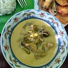 A picture of Lodeh Terong Hijau.