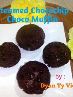 Foto resep Muffin Cokelat Chocochip Kukus
