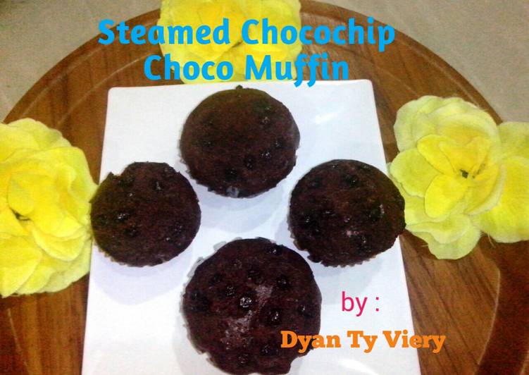 Resep Muffin Cokelat Chocochip Kukus yang Lezat