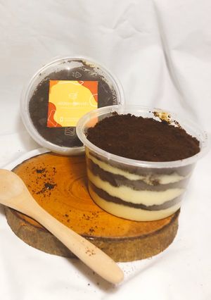 Foto resep Oreo Cheese Layer Cake tanpa oven