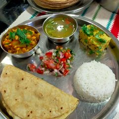 A picture of Soyabean Flour Roti.