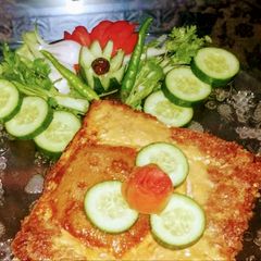 A picture of Beef minced cake.