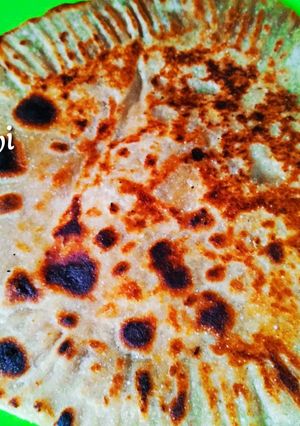 A picture of Mexican paratha.