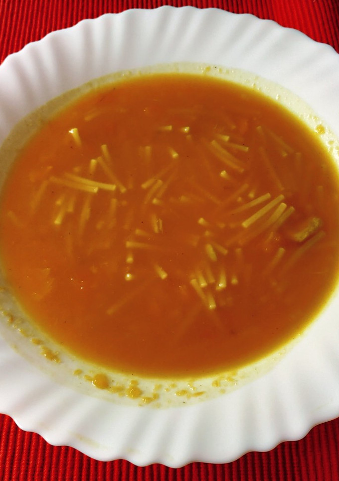 Una foto de Fideos de puchero de verduras