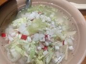 Una foto de granos de pozole