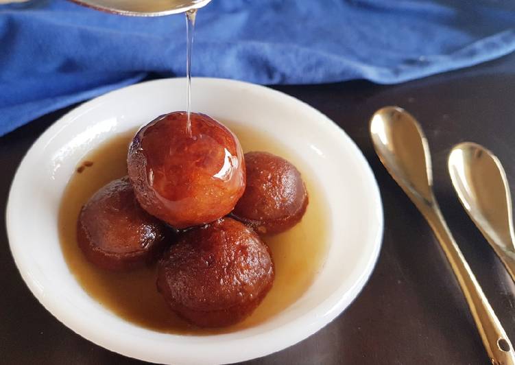 Sweetpotato Gulab Jamun