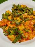 Oseng Balado Kecipir, Tahu & Udang