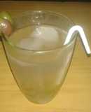 Agua saborizada de uva