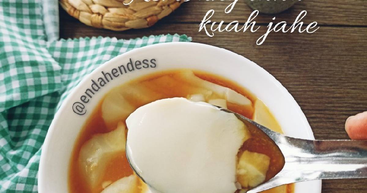 Resep Kembang Tahu Kuah Jahe Tahwa Oleh Endah Mumpuni Cookpad