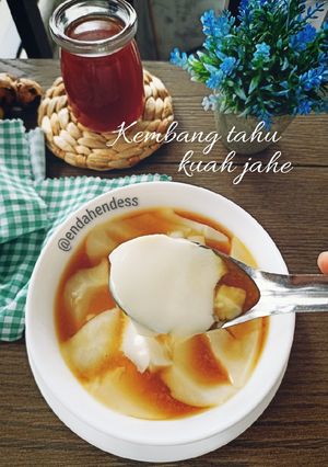 Foto resep Kembang Tahu Kuah Jahe, Tahwa